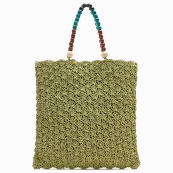WOVEN PAPER TOTE BAG - Picture 5 of 12